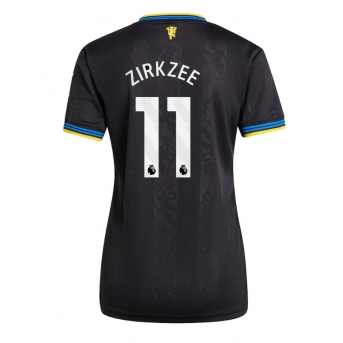 Billige Fotballdrakt Manchester United Joshua Zirkzee #11 Replika Tredjedrakt Dame 2025-26 Kortermet